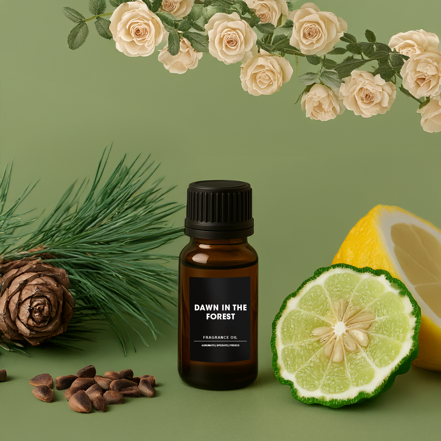 Triad Aroma Dawn In The Forest ricarica olio profumato 20ml con legno di cedro, oli profumati per diffusori elettrici per ambienti
