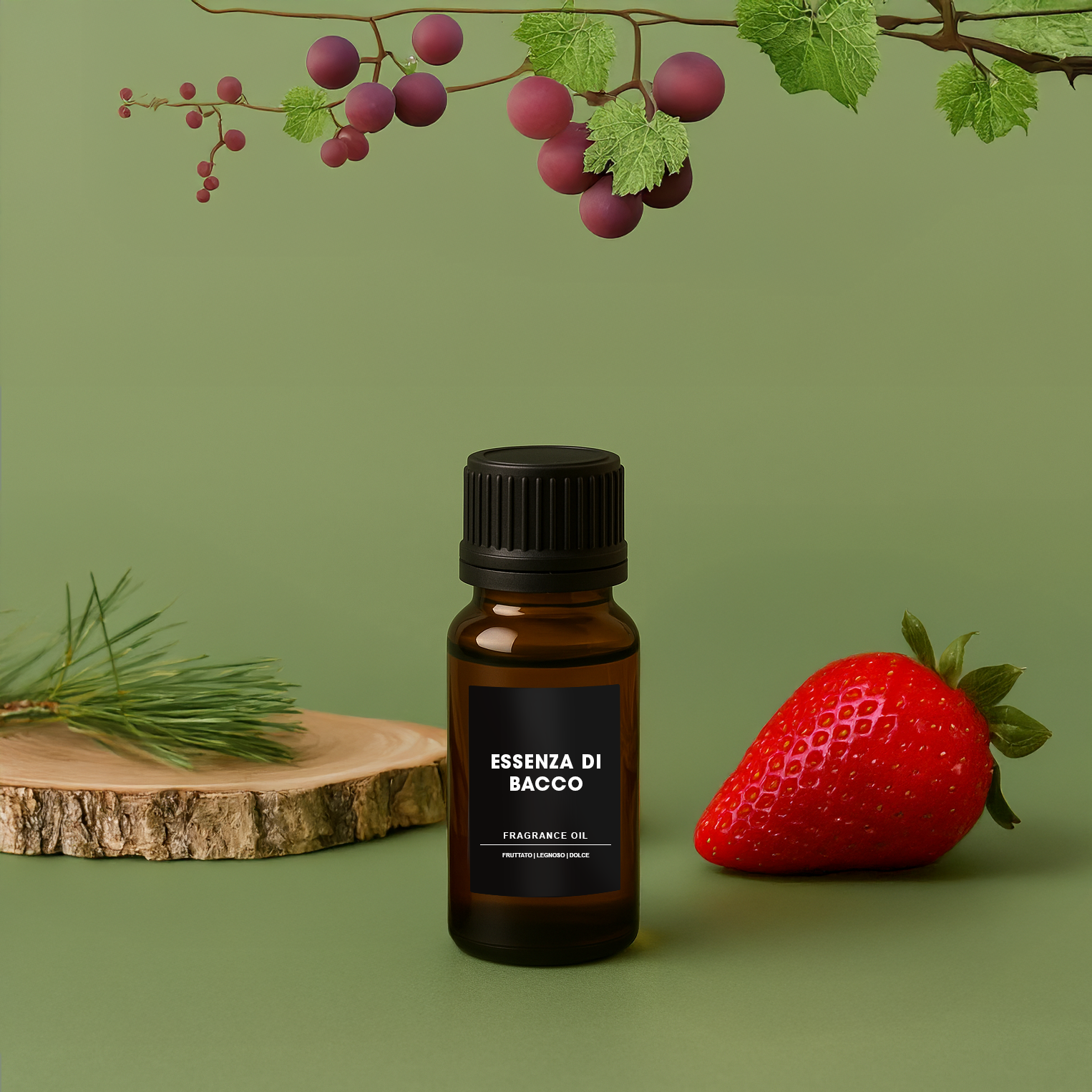 Triad Aroma Essenza Di Bacco ricarica olio profumato 20ml con fragola, oli profumati per diffusori elettrici per ambienti