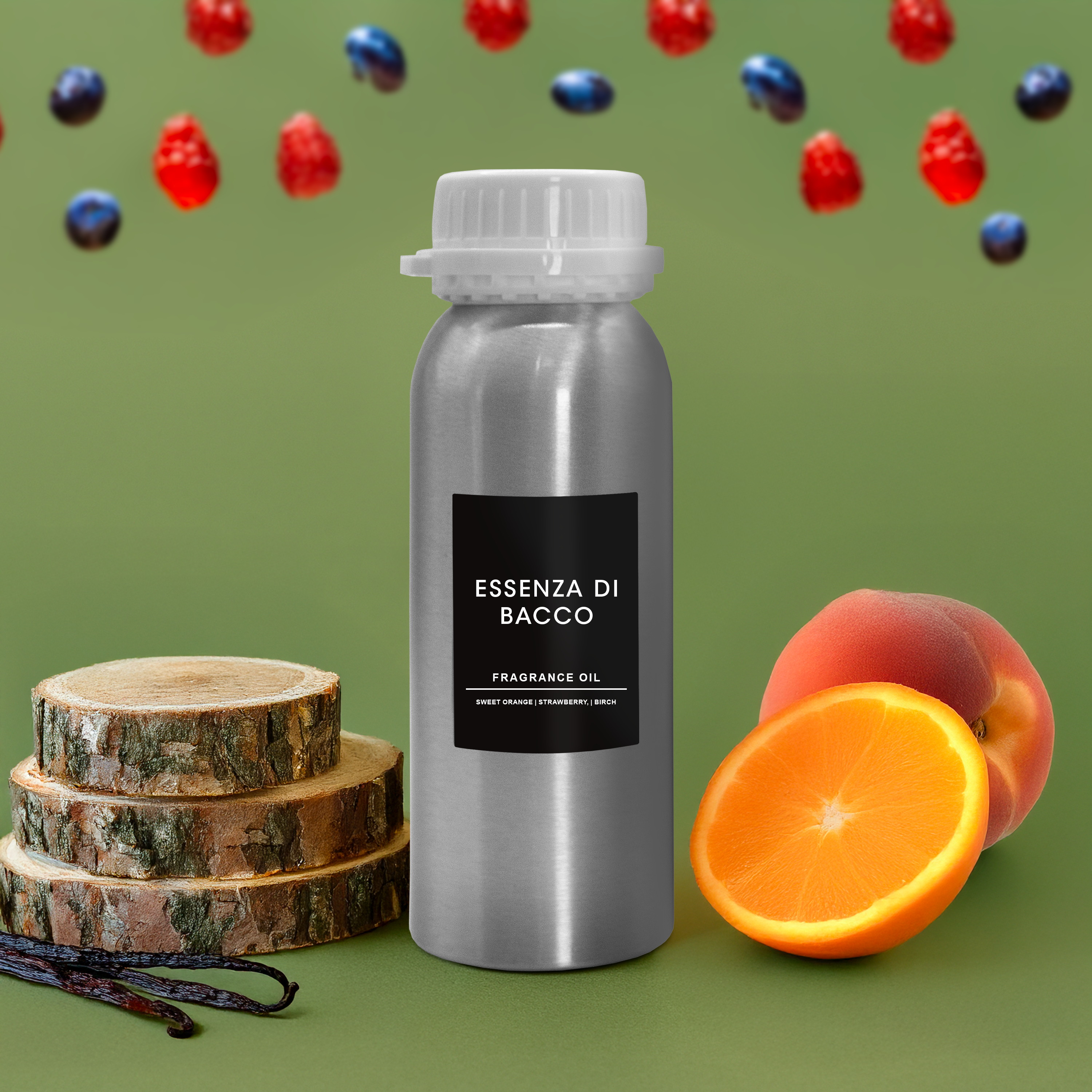 Triad Aroma Essenza Di Bacco ricarica fragranza per ambienti 250ml con fragola, diffusori elettrici per ambienti