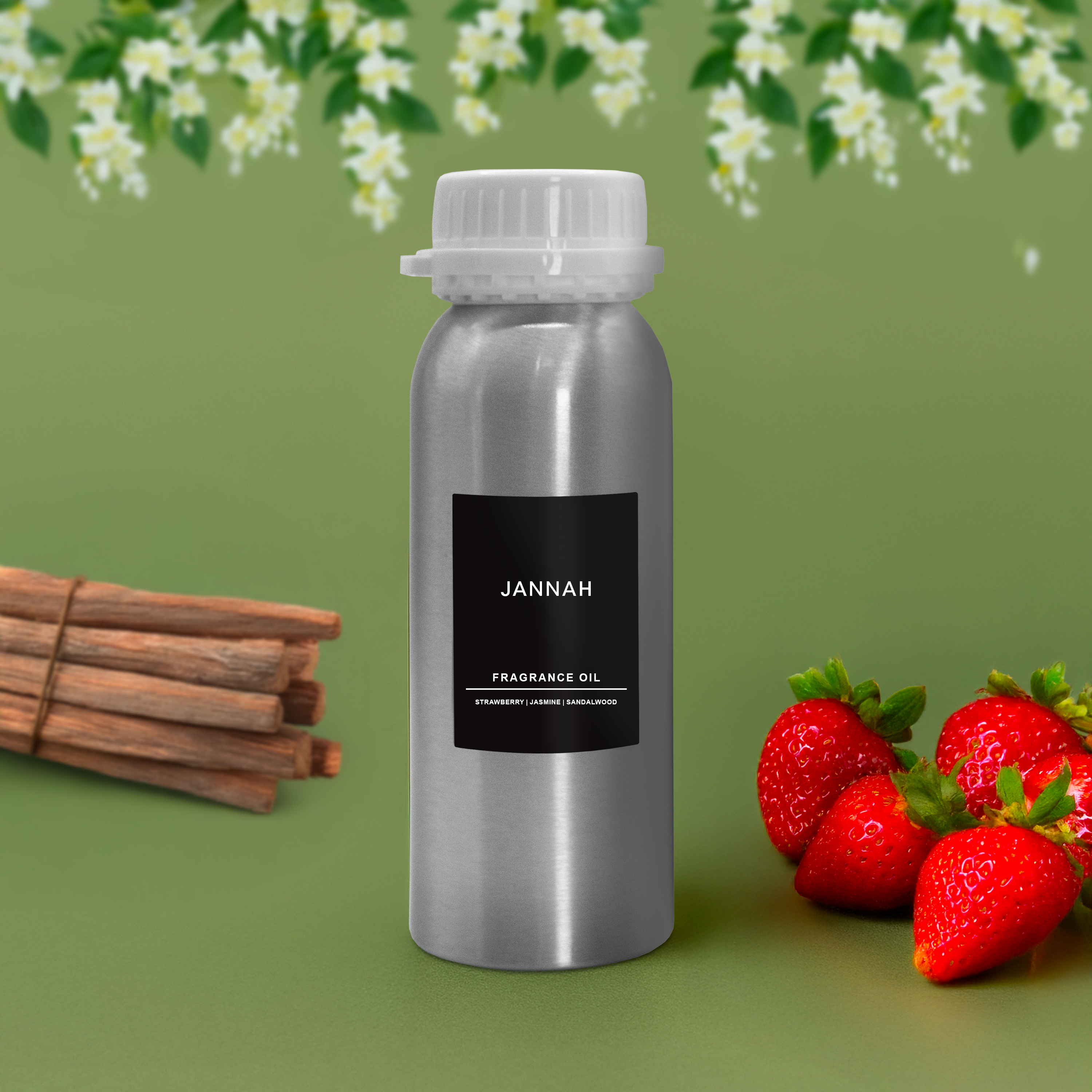 Triad Aroma Jannah olio essenziale con legno di sandalo, oli essenziali naturali per diffusori elettrici per ambienti