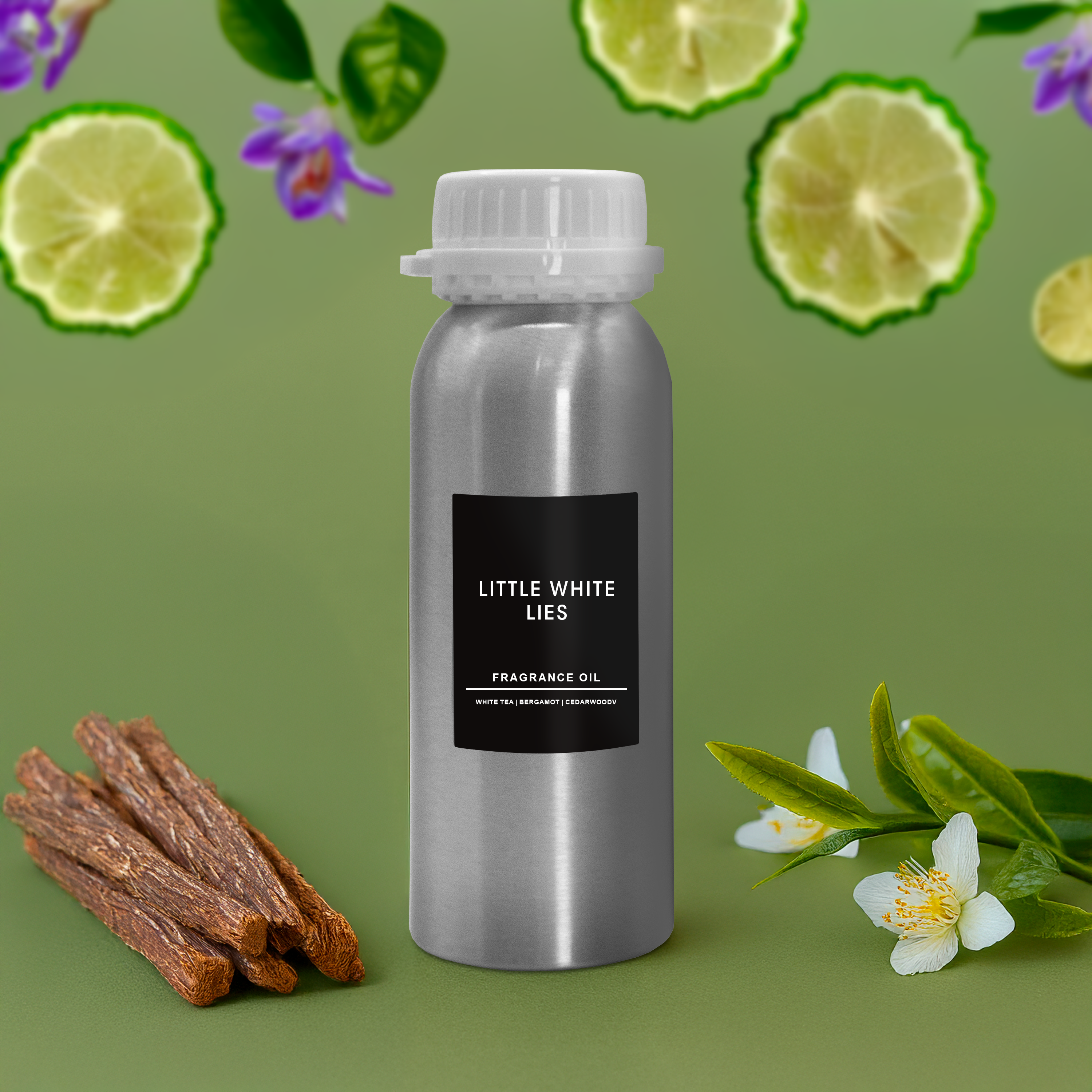 Triad Aroma Little White Lies olio profumato bergamotto, oli profumato naturali per diffusori elettrici per ambienti