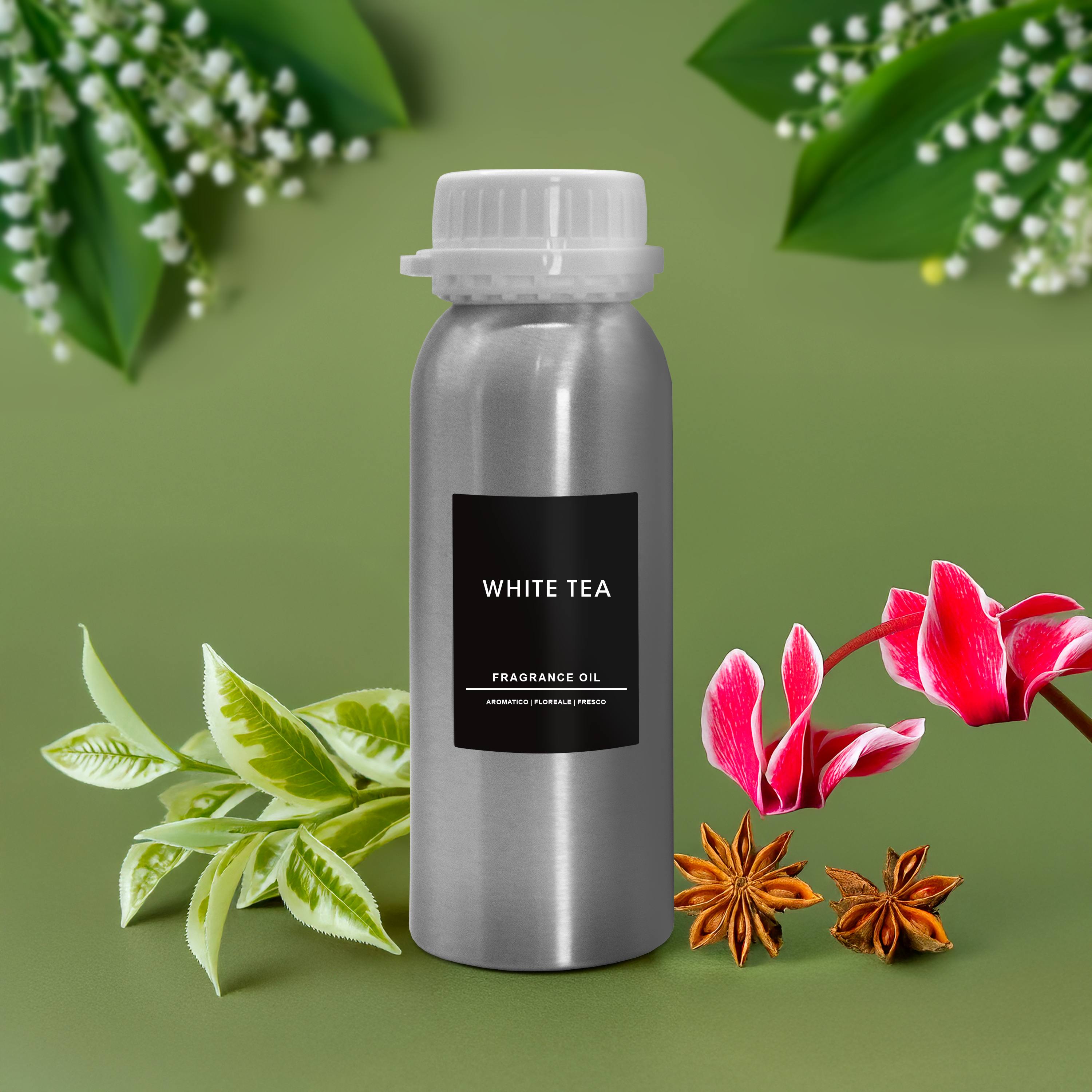 Triad Aroma White Tea ricarica fragranza per ambienti 250ml con menta, diffusori elettrici per ambienti