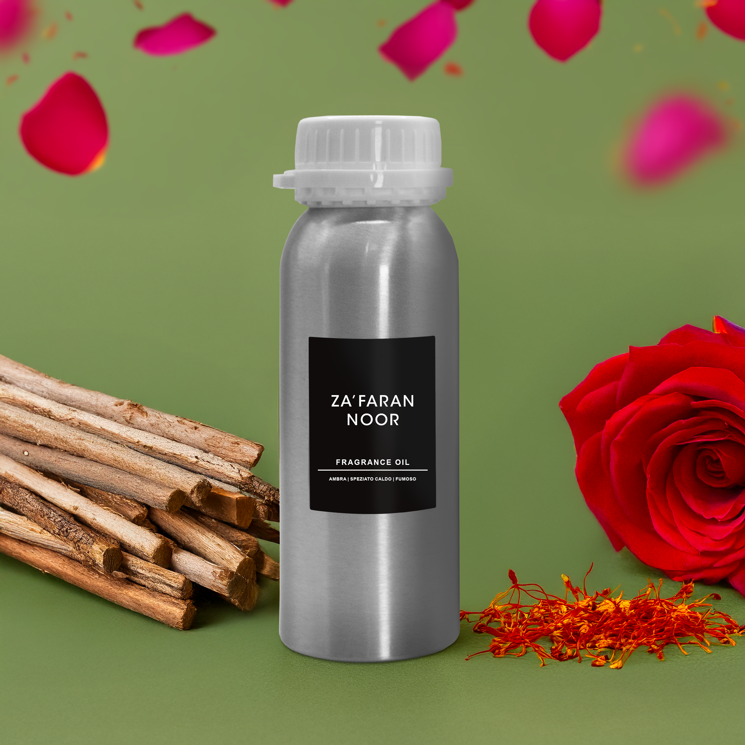 Triad Aroma Za'faran Noor ricarica fragranza per ambienti 250ml con zafferano, diffusori elettrici per ambienti