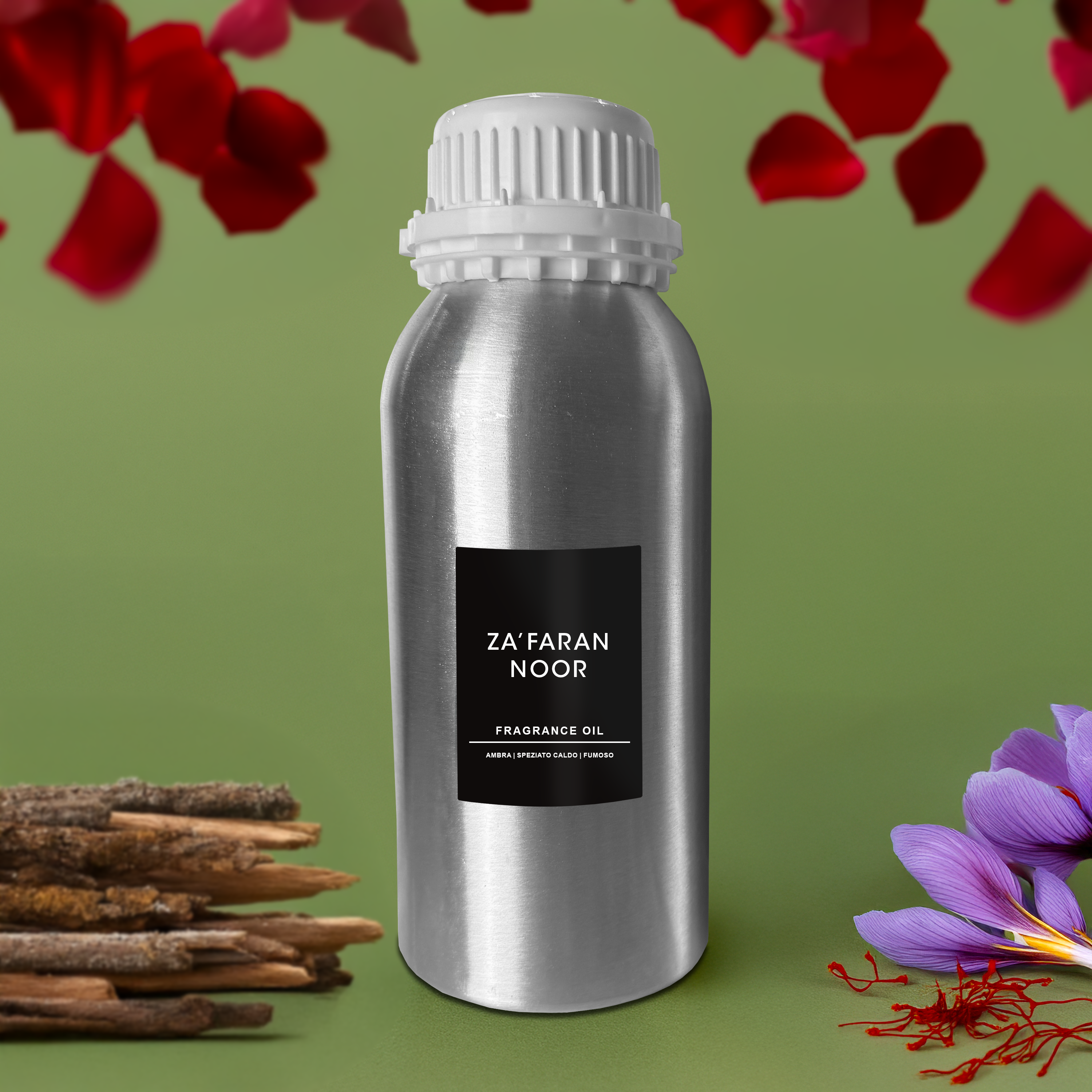 Triad Aroma Za'faran Noor ricarica fragranza per ambienti 500ml con zafferano, diffusori elettrici per ambienti