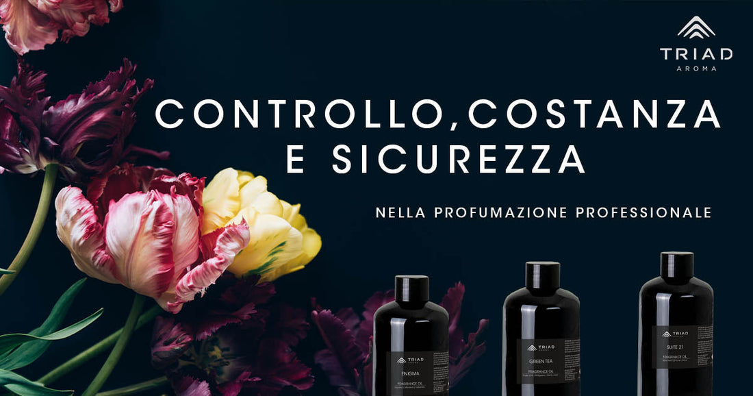 Controllo, costanza e sicurezza nella profumazione professionale
