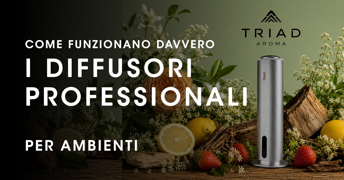 Come funzionano davvero i diffusori professionali per ambienti