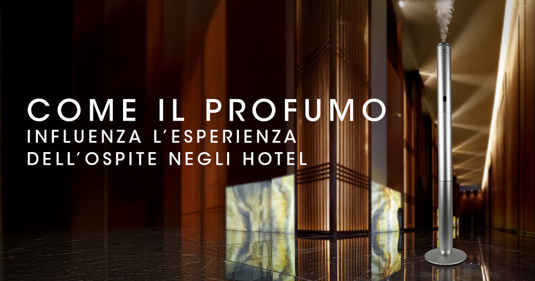 Come il profumo influenza l’esperienza dell’ospite negli hotel