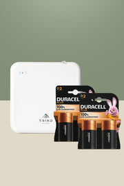 Diffusore elettrico Ruby + Kit 4 Batterie Duracell Plus D