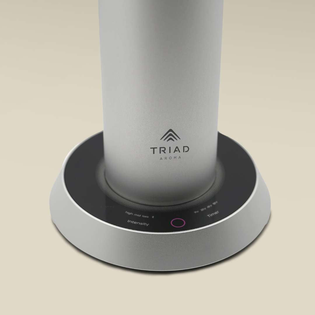 Triad Aroma diffusore elettrico per ambienti con oli essenziali Jade accensione