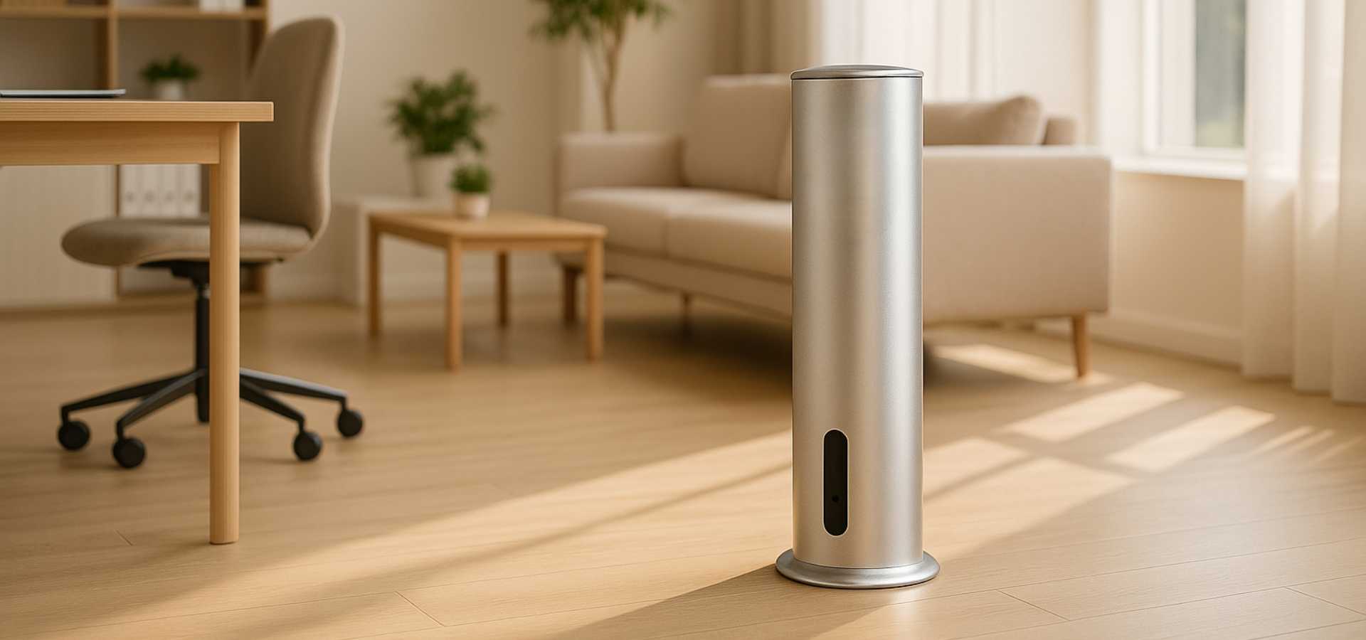 Triad Aroma diffusore elettrico per ambienti con oli essenziali Silver adatto ad ambienti business