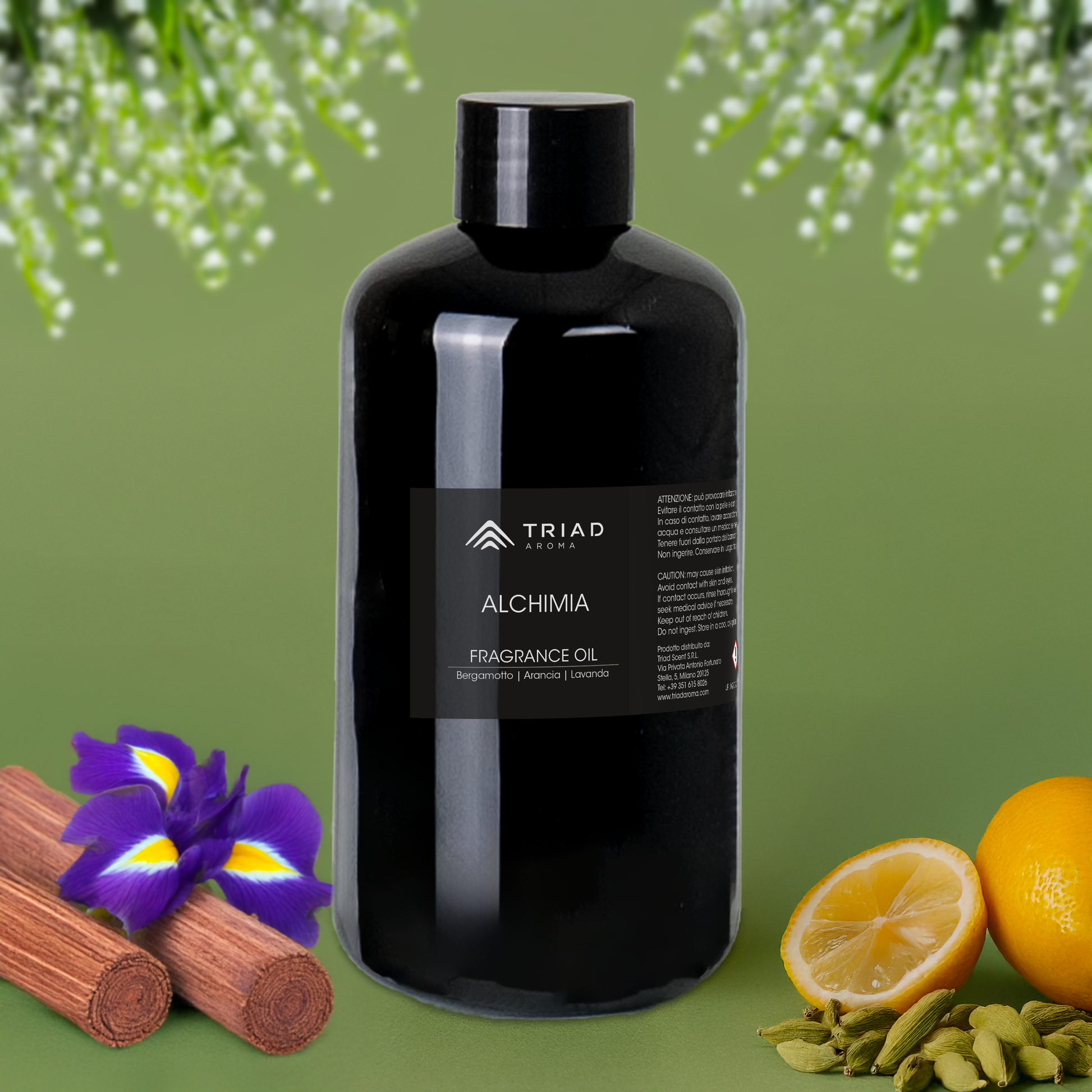 Triad Aroma Alchimia ricarica fragranza per ambienti 250ml con cardamomo, lavanda diffusori elettrici per ambienti