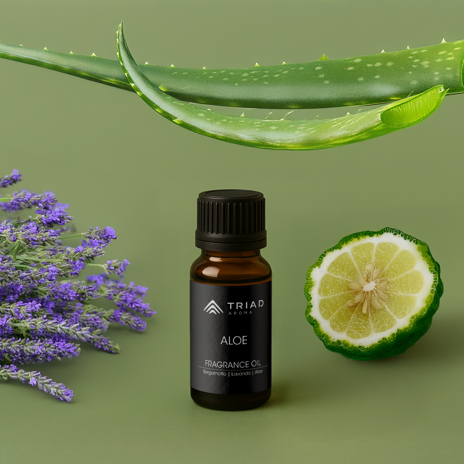 Triad Aroma Aloe ricarica olio profumato 20ml con bergamotto aloe olio profumati per diffusori elettrici per ambienti