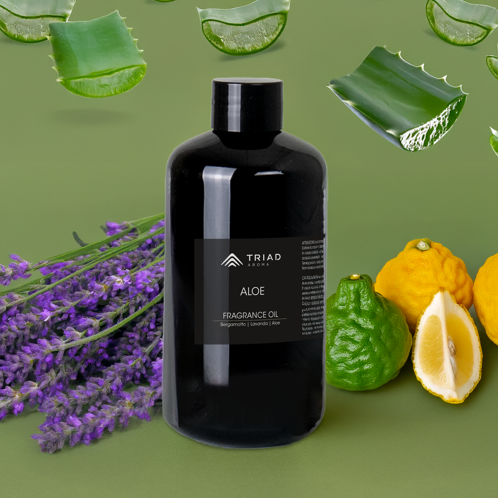 Triad Aroma Aloe ricarica fragranza per ambienti 250ml con bergamotto, aloe diffusori elettrici per ambienti