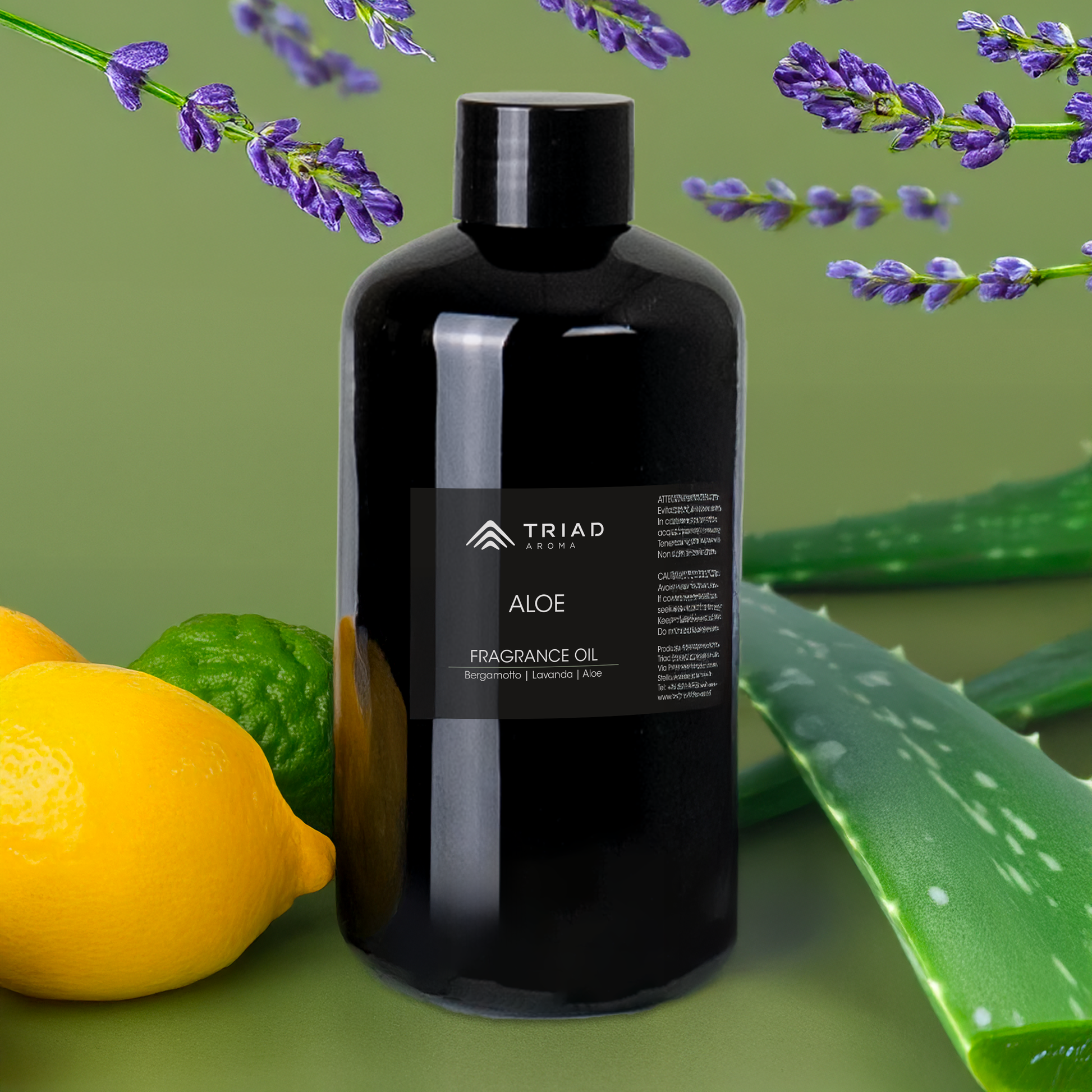 Triad Aroma Aloe ricarica fragranza per ambienti 500ml con bergamotto, aloe diffusori elettrici per ambienti