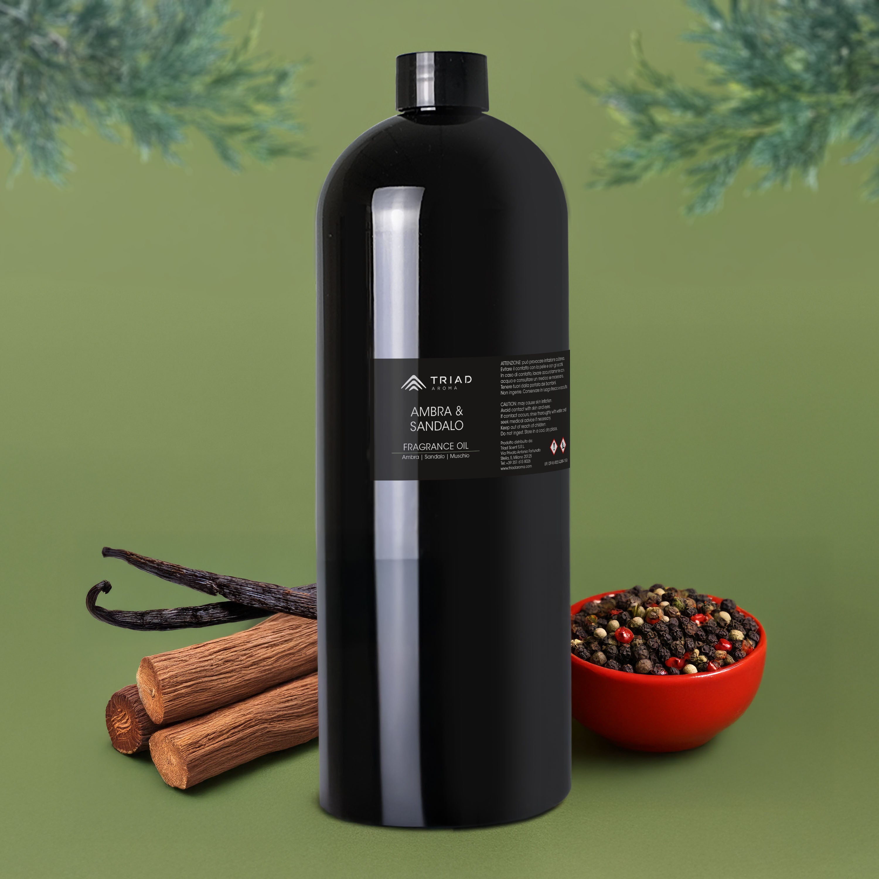 Olio profumato Ambra & Sandalo