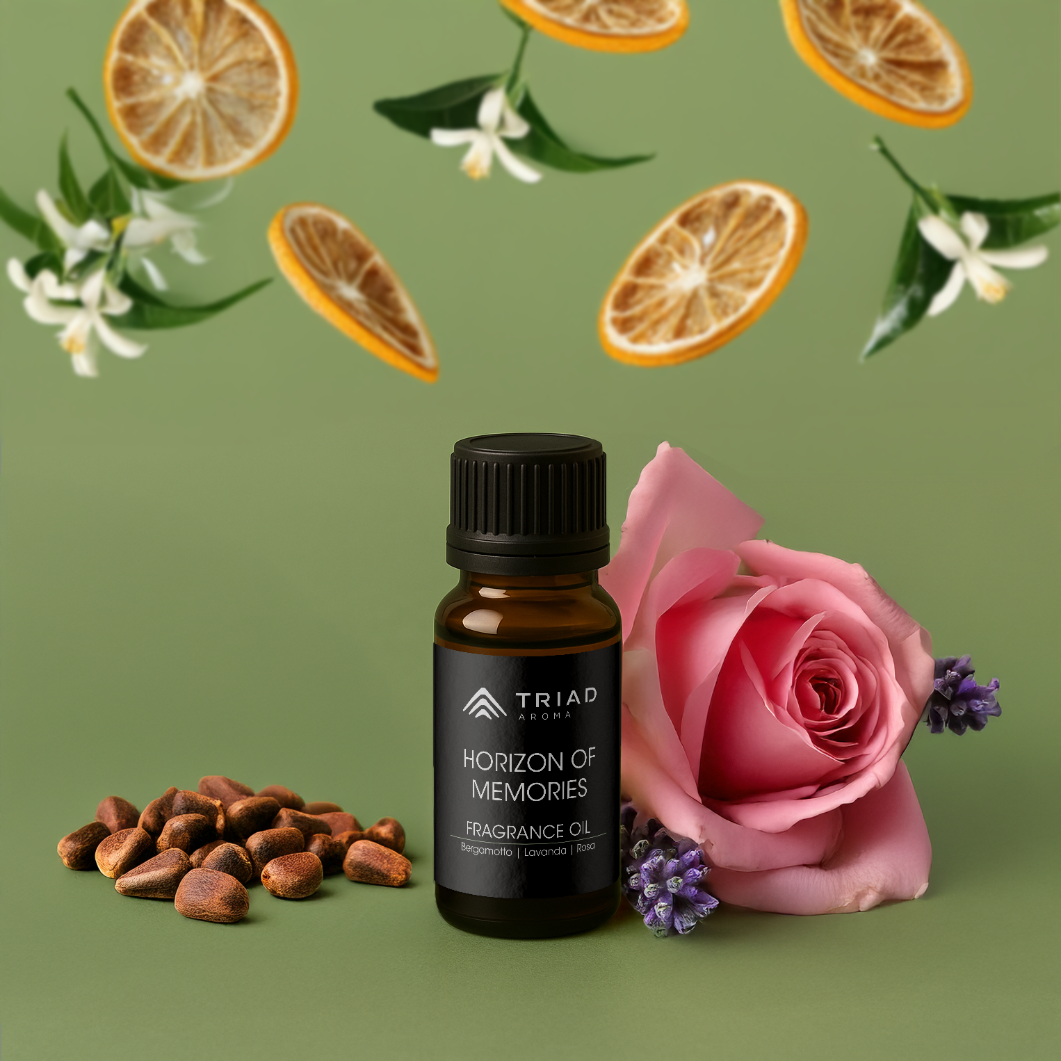 Triad Aroma Horizon Of Memories ricarica olio profumato 20ml con rosa, lavanda oli profumati per diffusori elettrici per ambienti