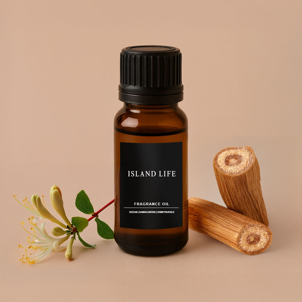 Triad Aroma Island Life ricarica olio essenziale 10ml con legno di sandalo, oli essenziali naturali per diffusori elettrici per ambienti