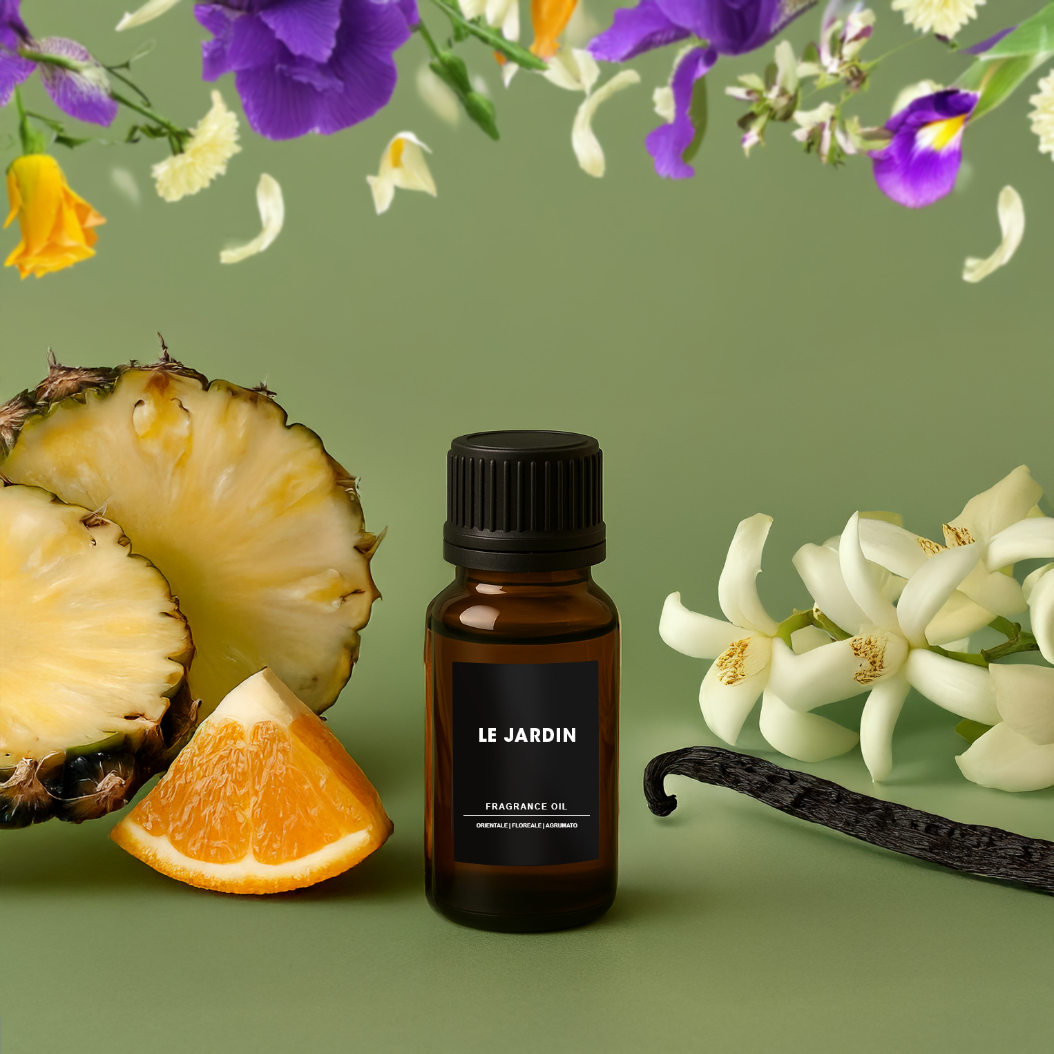 Triad Aroma Le Jardin ricarica olio profumato 20ml con vaniglia, oli profumati per diffusori elettrici per ambienti