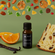 Triad aroma Panettone ricarica olio profumato con frutta candita e caramello per diffusori elettrici per ambienti 20ml