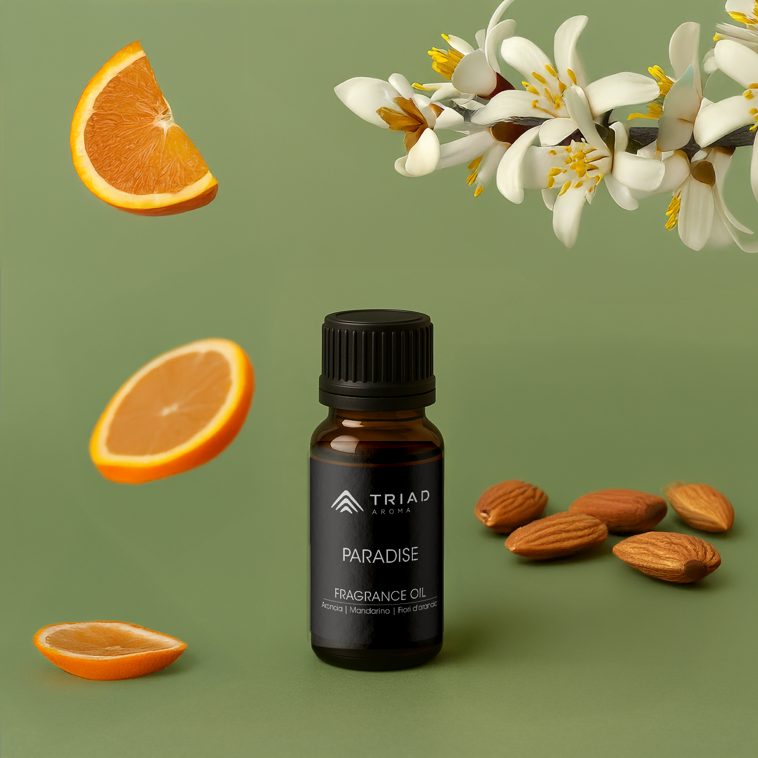 Triad Aroma Paradise ricarica olio profumato 20ml con arancia mandarino oli profumati per diffusori elettrici per ambienti