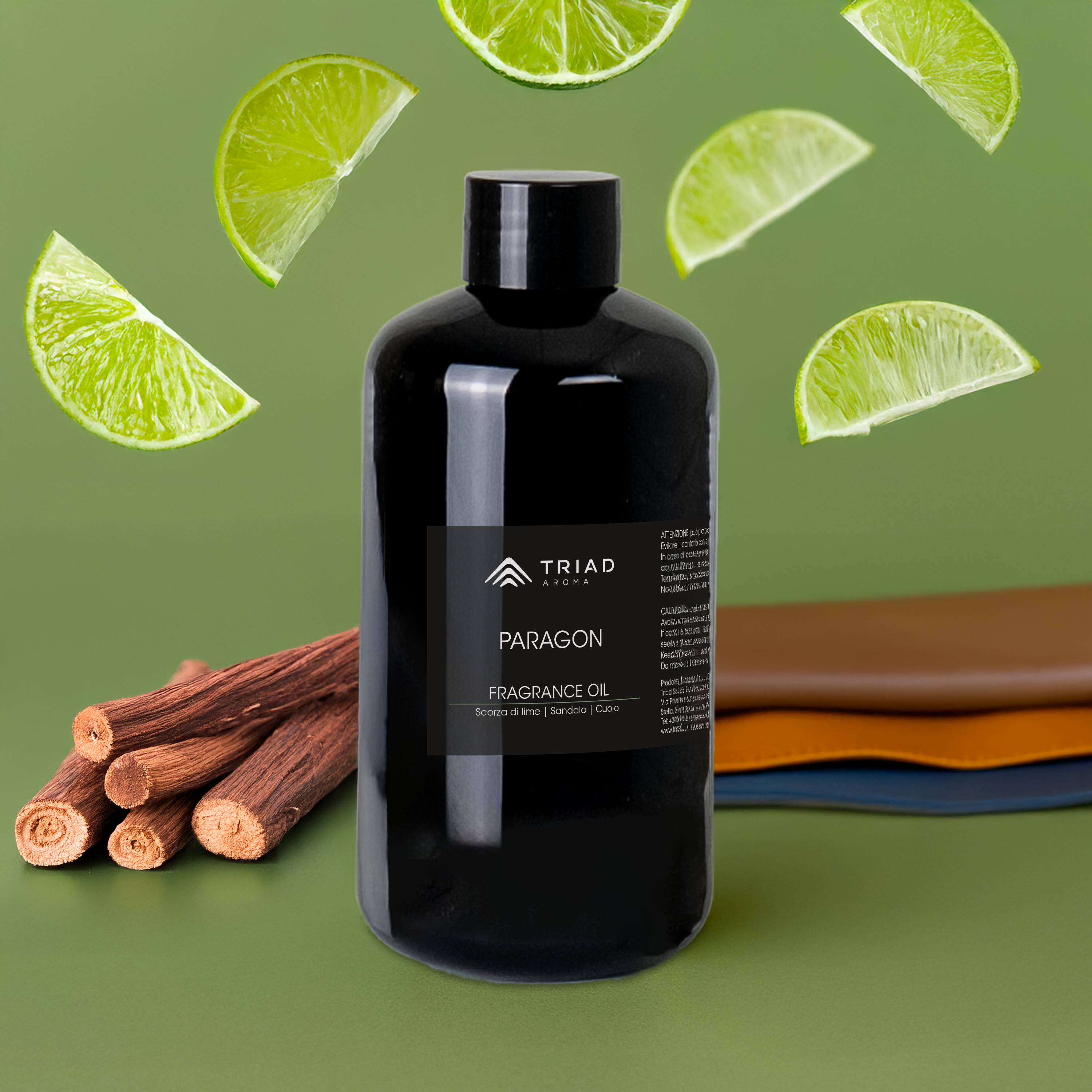 Triad Aroma Paragon ricarica olio profumato 250ml con scorza di limone, cardamomo oli profumati per diffusori elettrici per ambienti