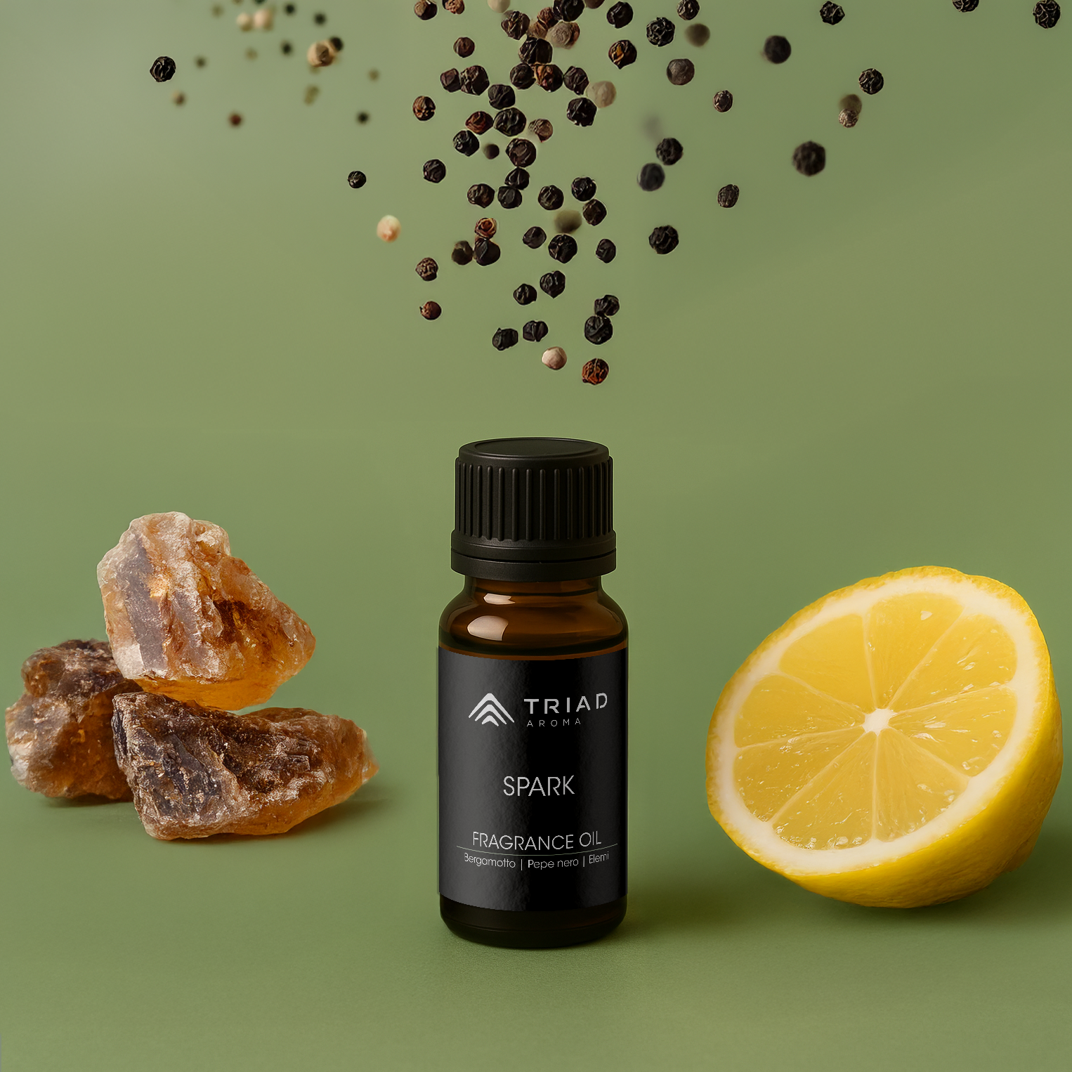 Triad Aroma Spark ricarica olio profumato 20ml con noce moscata pepe nero oli profumati per diffusori elettrici per ambient