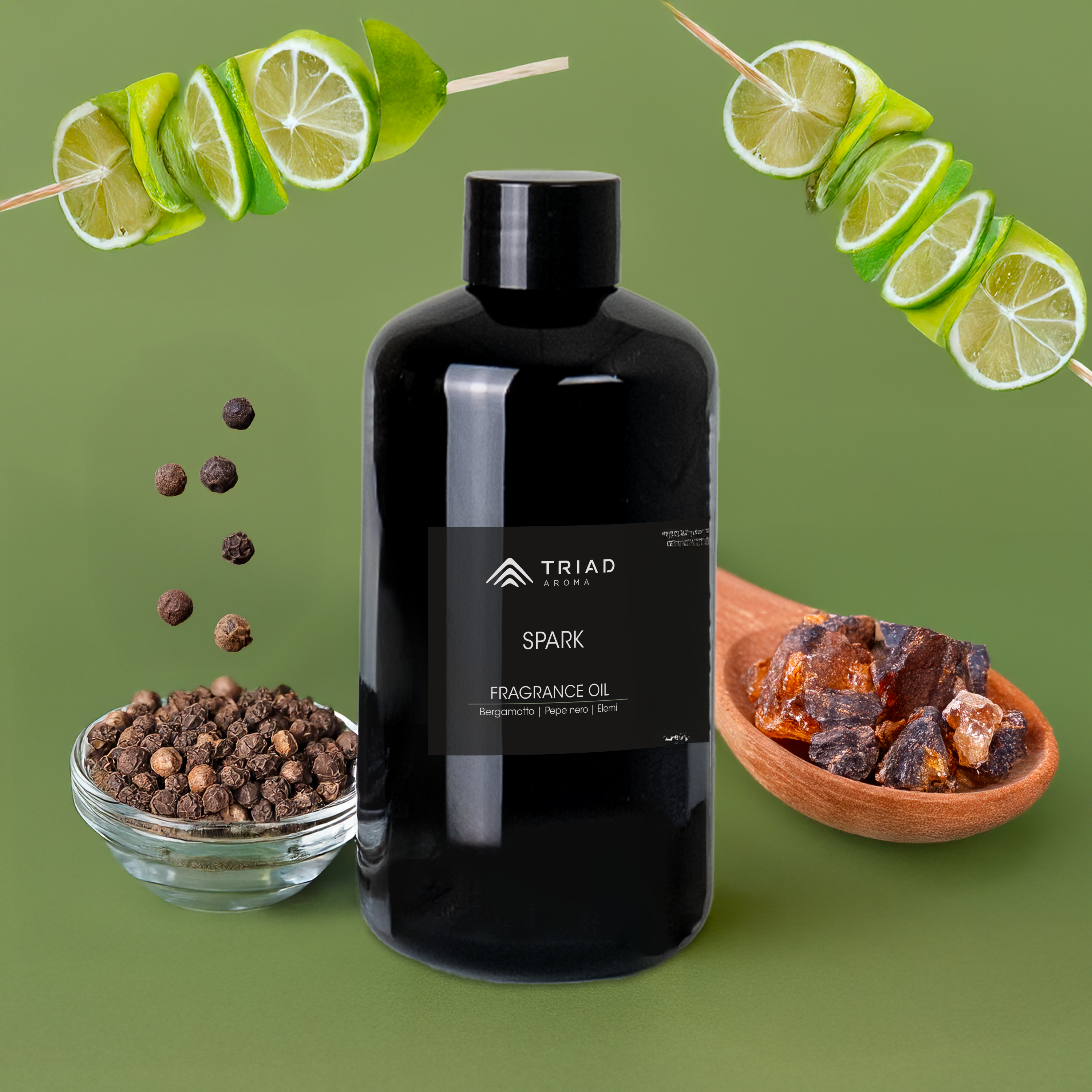 Triad Aroma Spark ricarica fragranza per ambienti 250ml con noce moscata, pepe nero diffusori elettrici per ambienti