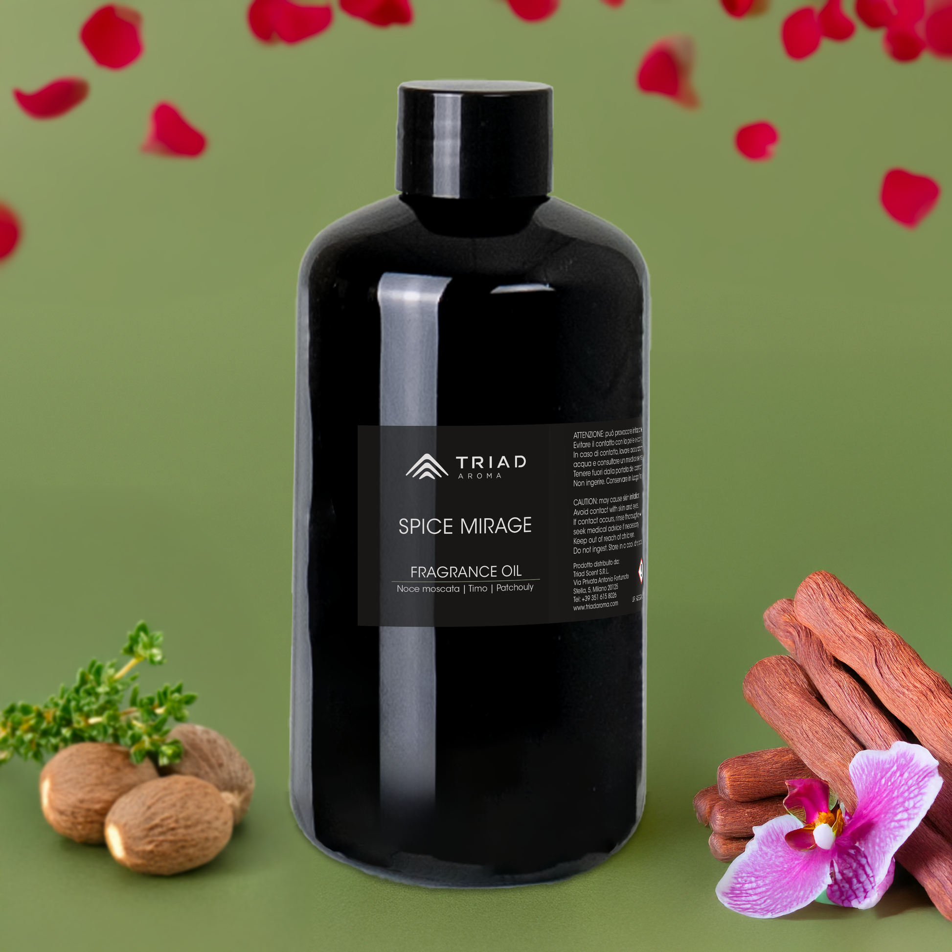 Triad Aroma Spice Mirage ricarica fragranza per ambienti 500ml con noce moscata ambra diffusori elettrici per ambienti