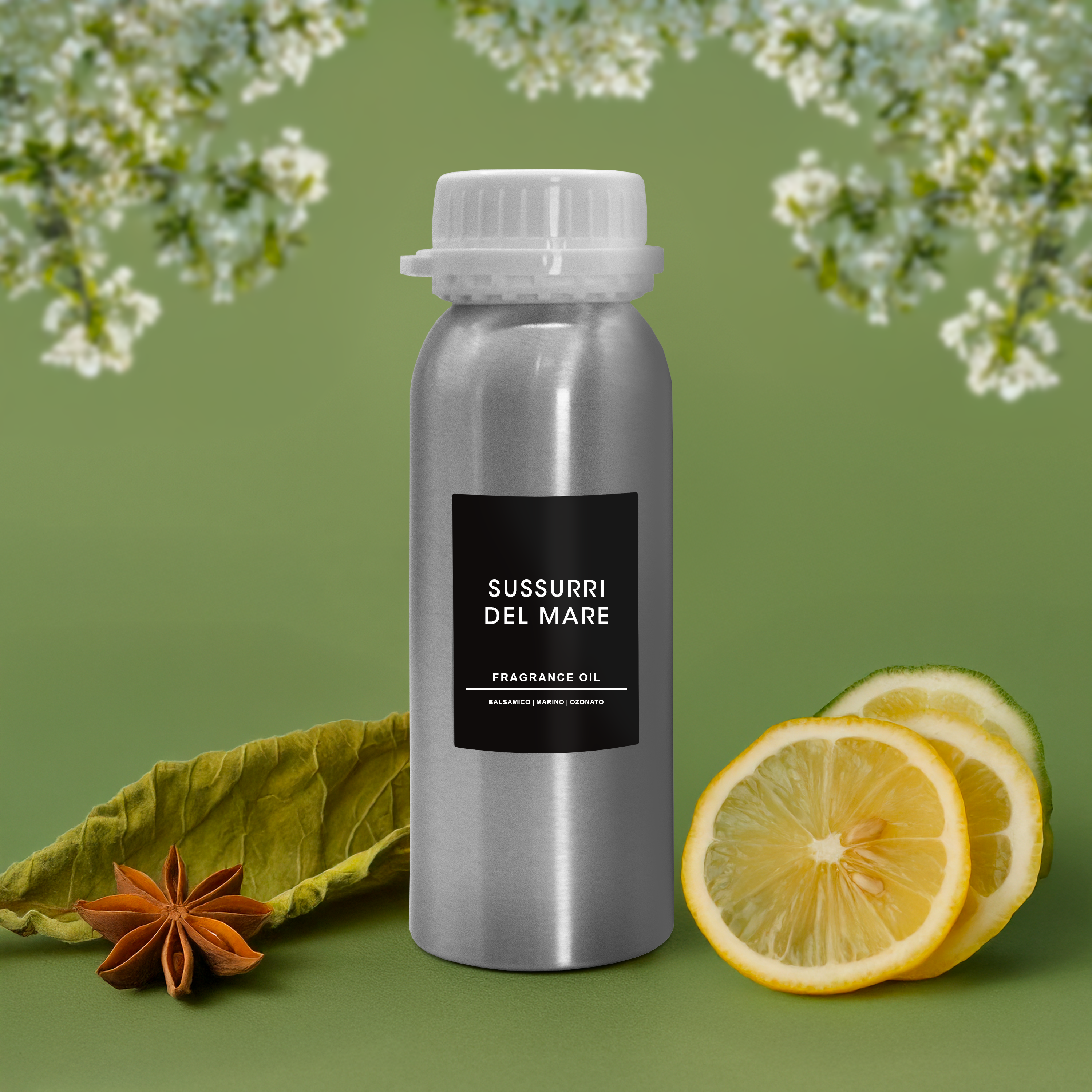 Triad Aroma Sussuri Del Mare ricarica fragranza per ambienti 250ml con limone, diffusori elettrici per ambienti