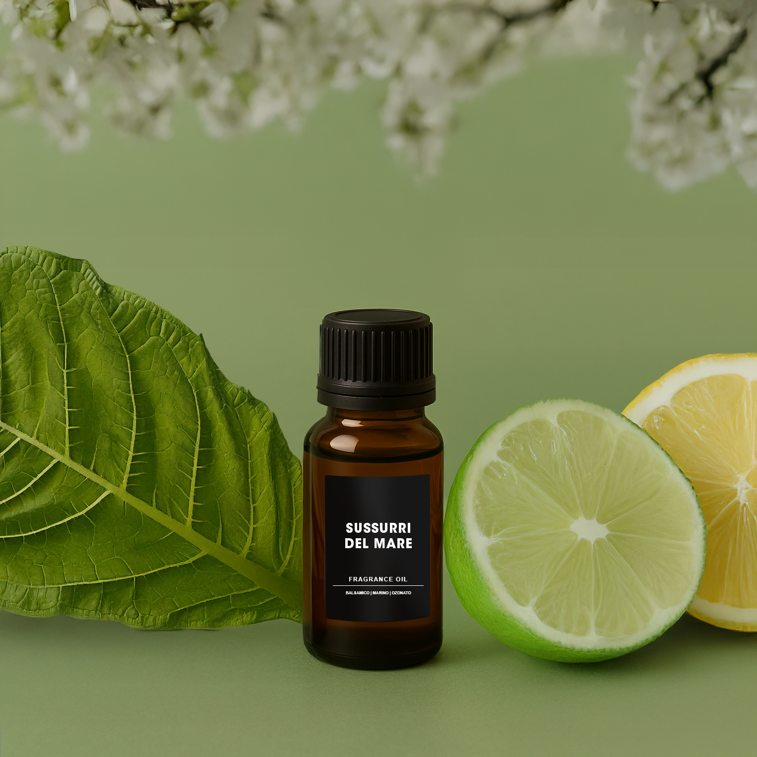 Triad Aroma Sussuri Del Mare ricarica olio profumato 20ml con limone, oli profumati per diffusori elettrici per ambienti