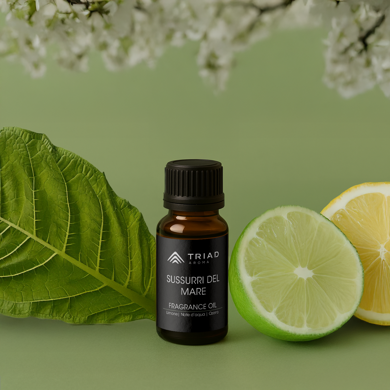  Triad Aroma Sussuri Del Mare ricarica olio profumato 20ml con limone, tobacco oli profumati per diffusori elettrici per ambienti