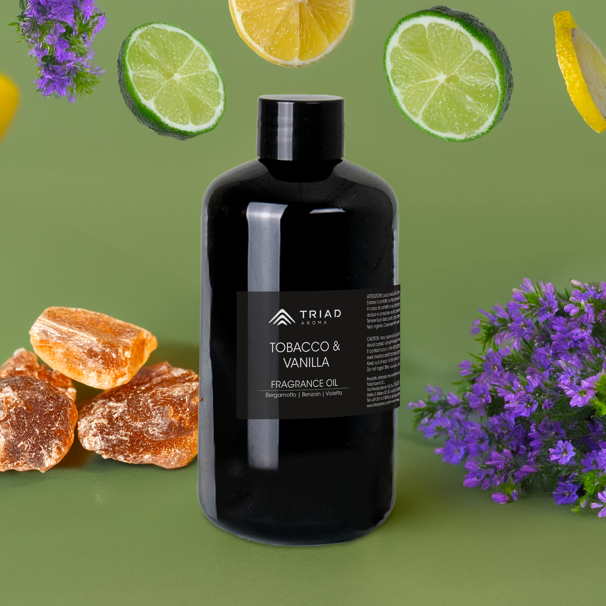 Triad Aroma Tobacco & Vanilla ricarica fragranza per ambienti 250ml con benzoin, vaniglia diffusori elettrici per ambienti