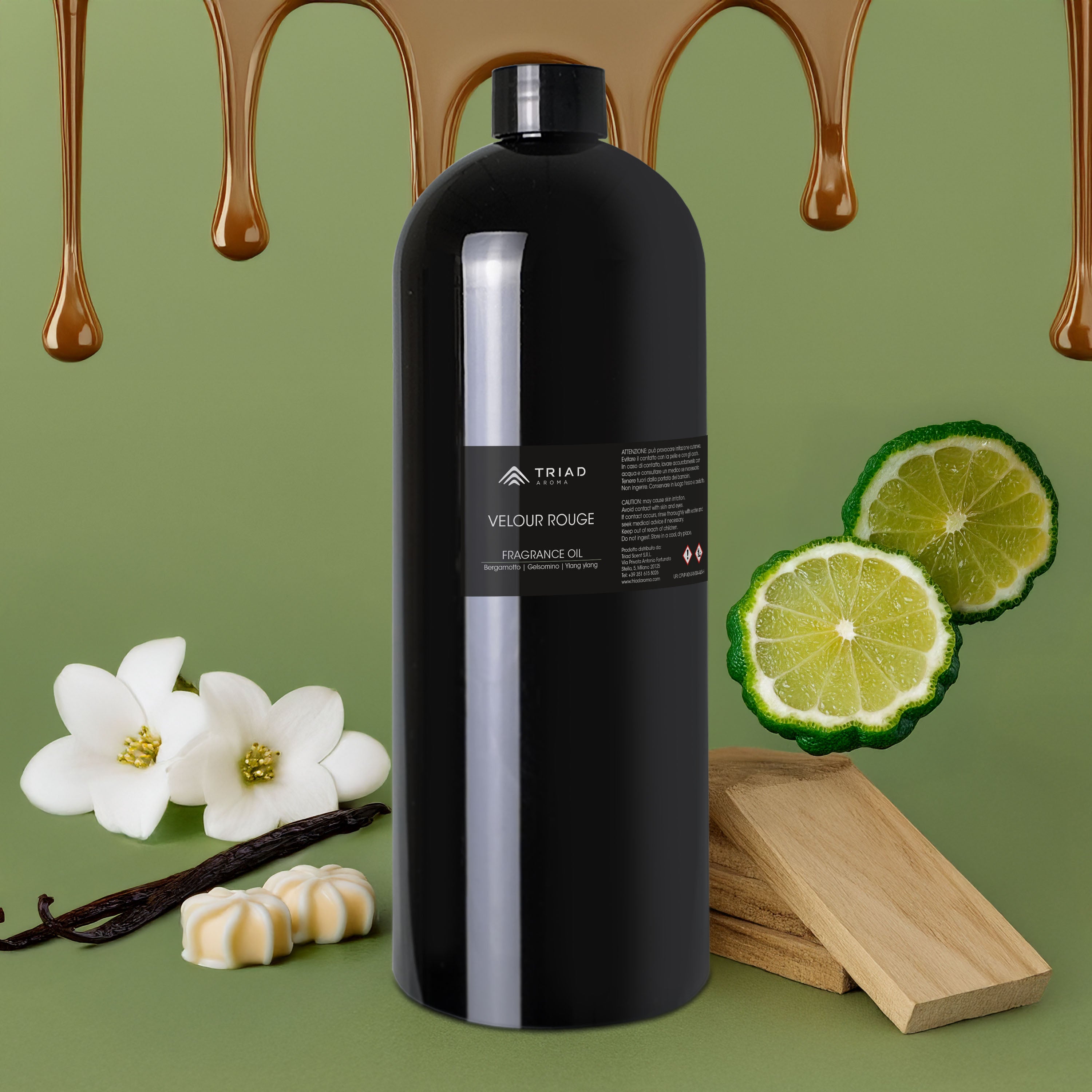 Olio profumato Velour Rouge