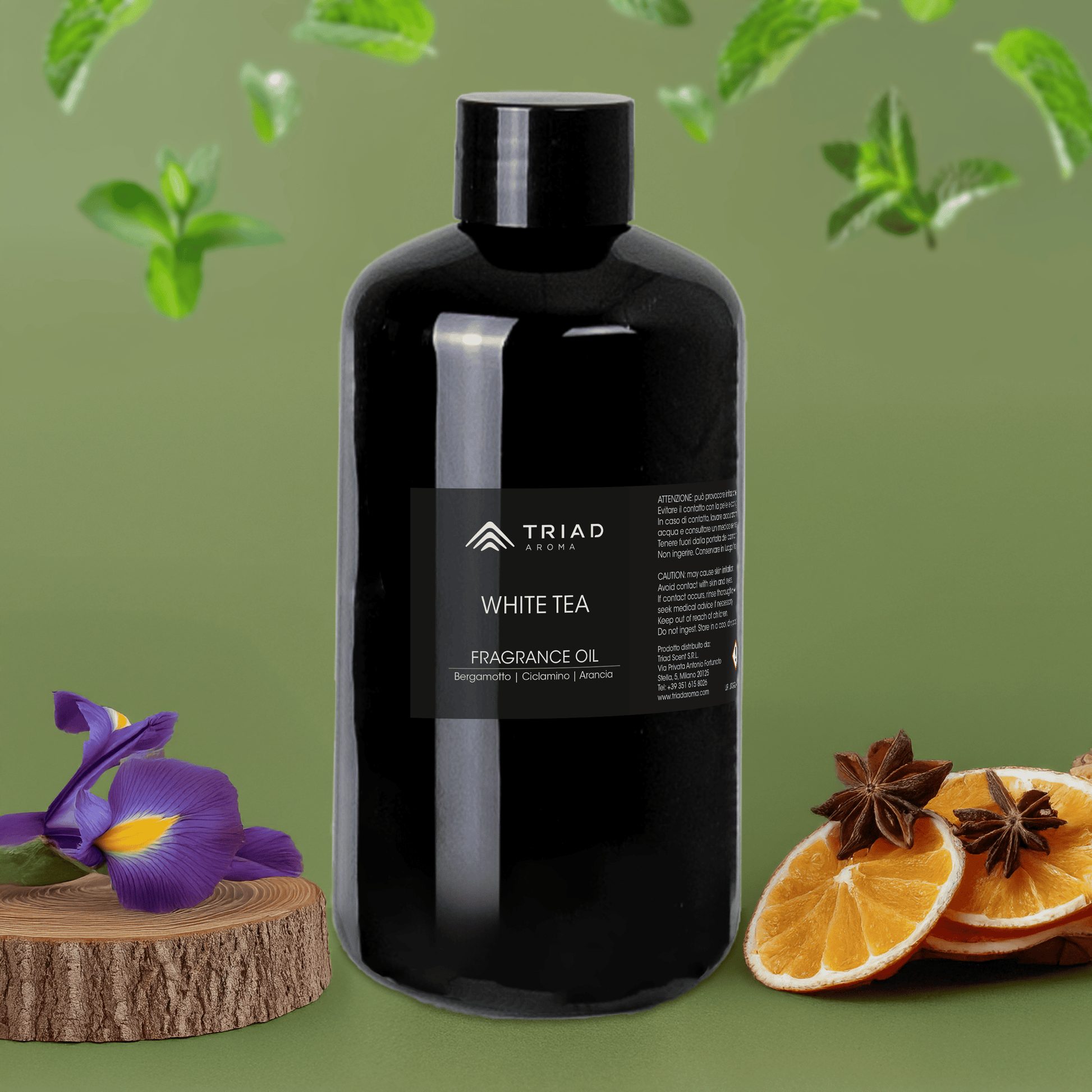 Triad Aroma White Tea ricarica fragranza per ambienti 500ml con ciclamino, gelsomino diffusori elettrici per ambienti