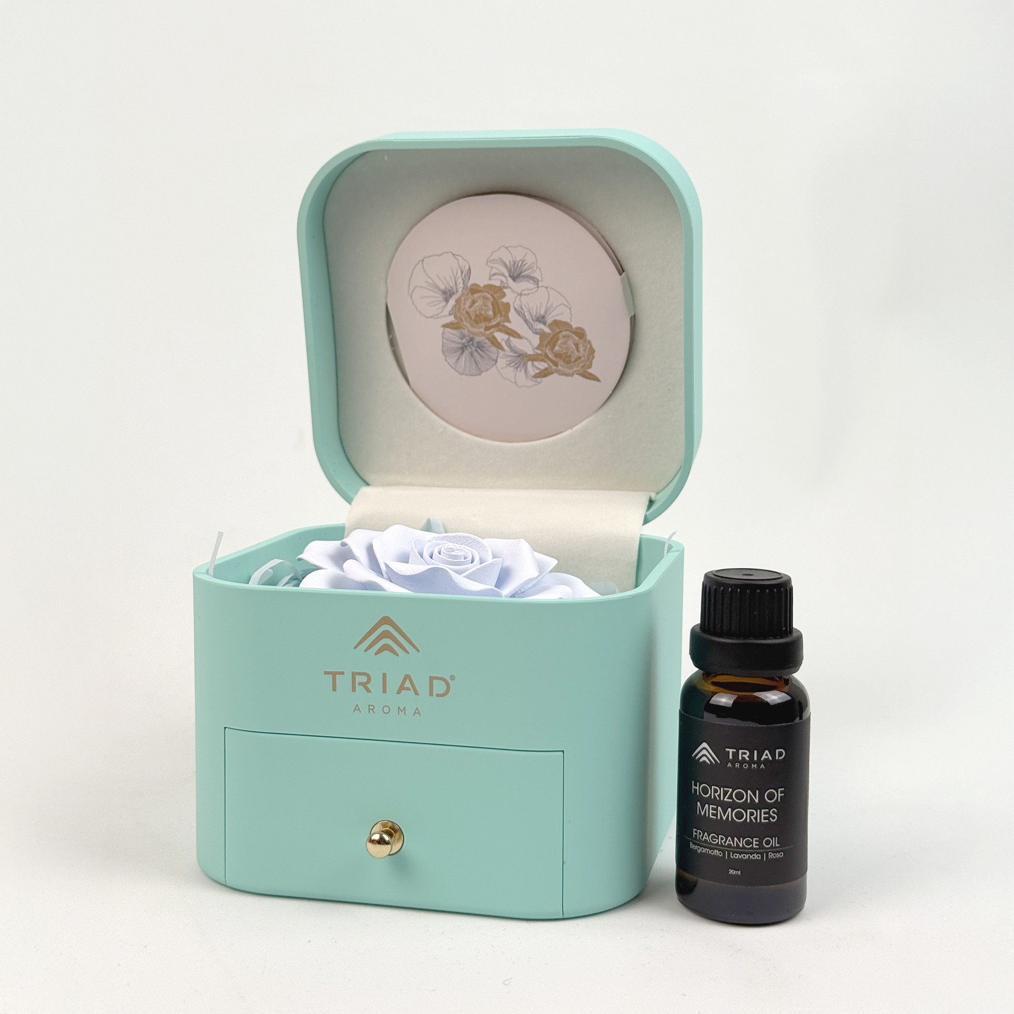 Triad Aroma Fiore Profumato in Scatola Aprire Horizon of Memories Blu Idea Regalo 1
