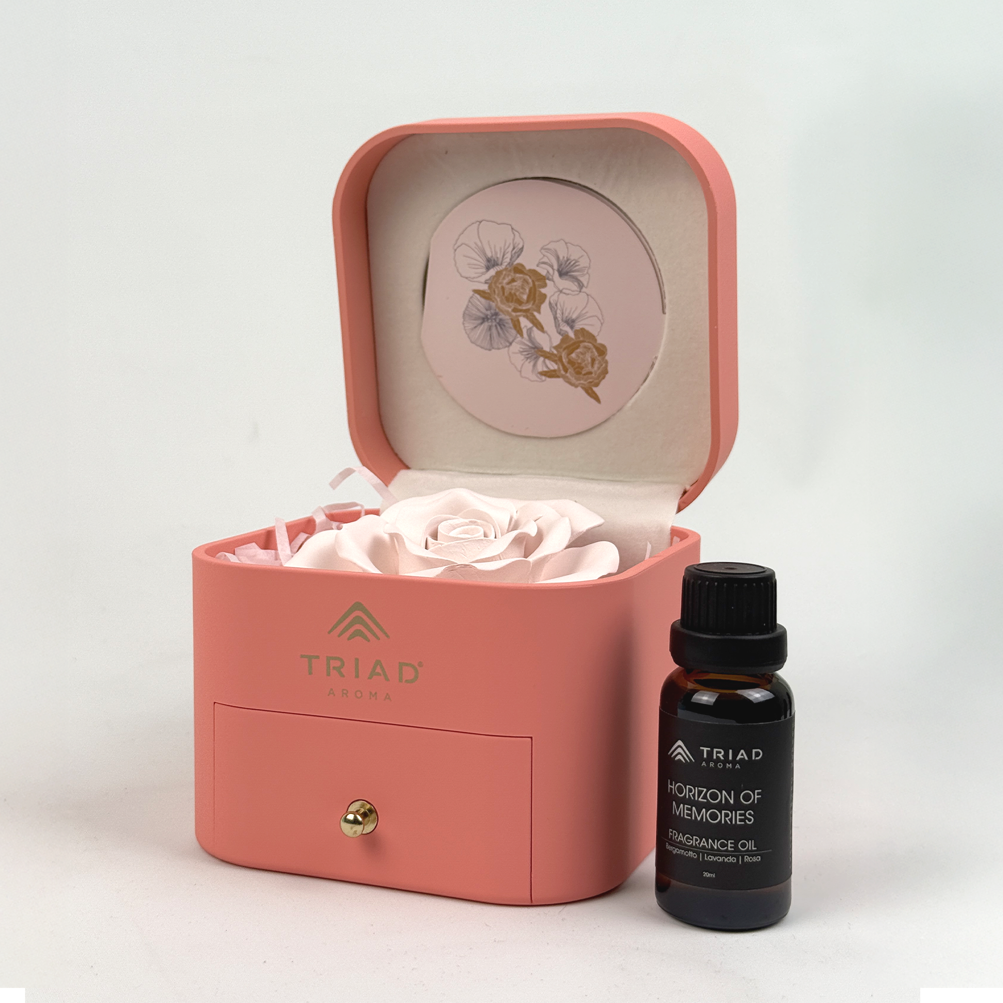 Triad Aroma Fiore Profumato in Scatola Aprire Horizon of Memories Rosa Idea Regalo 1